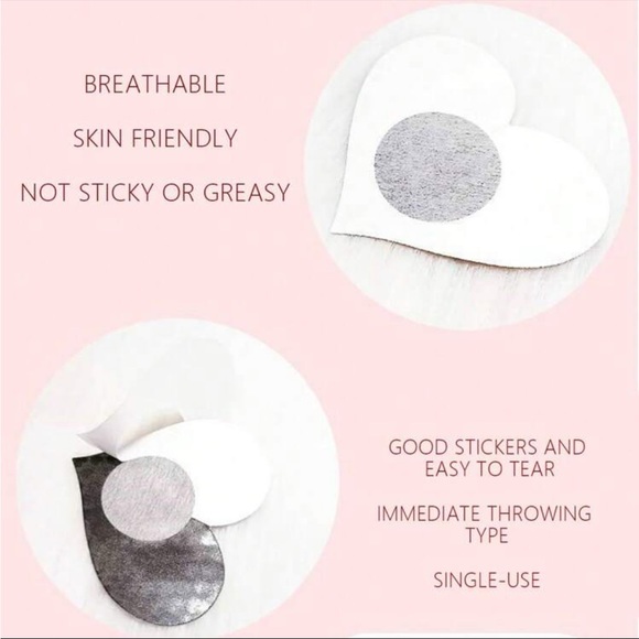 Heart Nipple Pasties 💖 - Picture 4 of 5